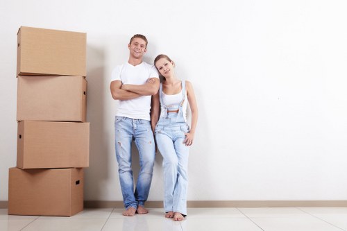 Professional removal van and movers in Swisscottage street
