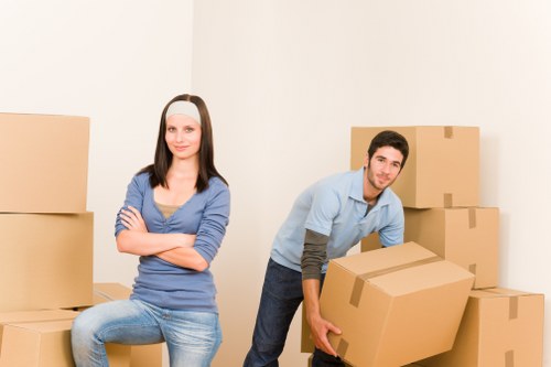 Office relocation equipment prepared by removal specialists